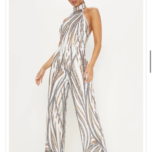 PLT Sequins jumpsuit - Picture 1 of 1